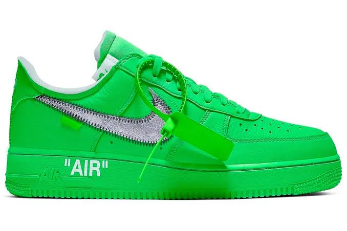 Nike Air force 1 Low Off White Light Green Spark