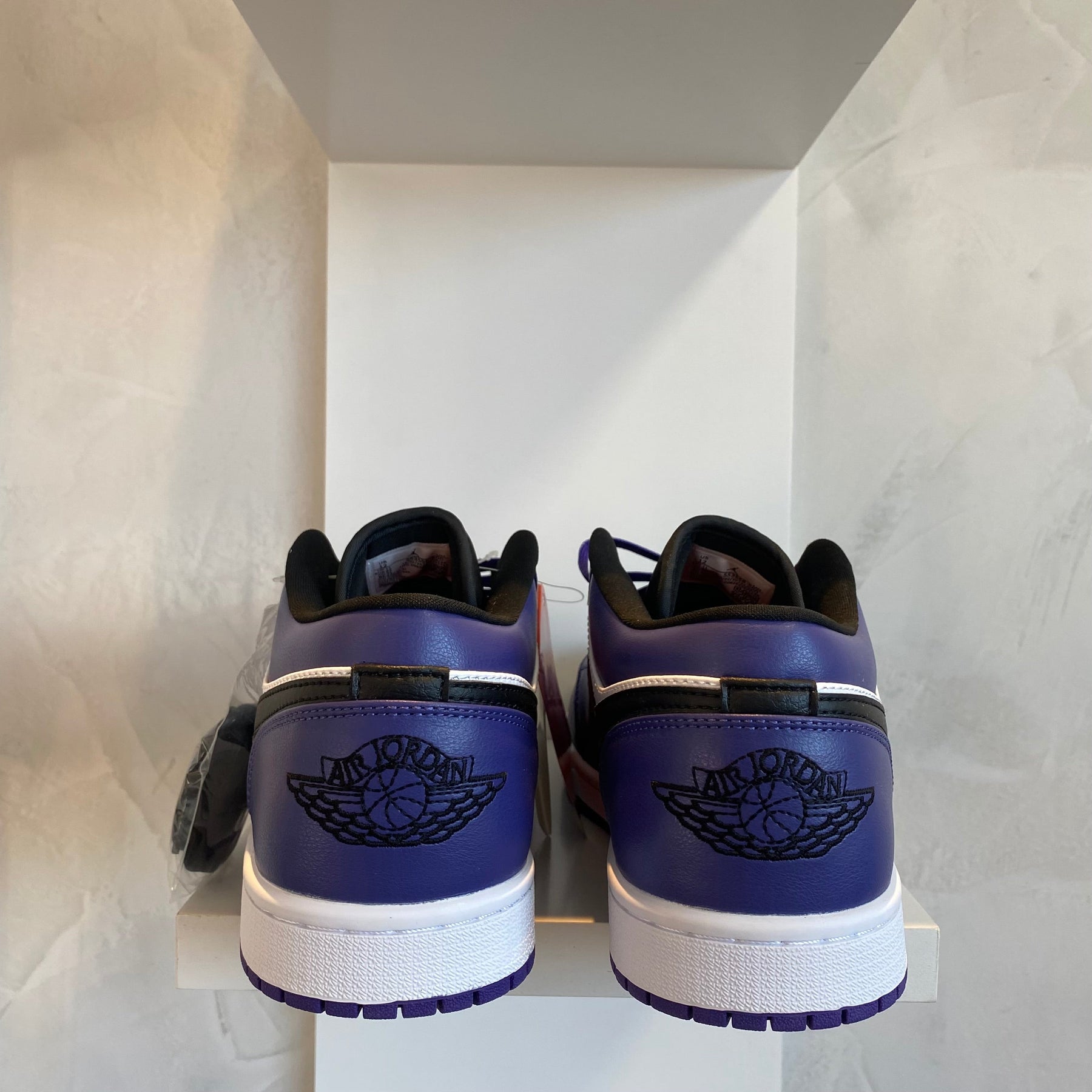 Jordan 1 Low Court Purple White (Pronta Entrega)