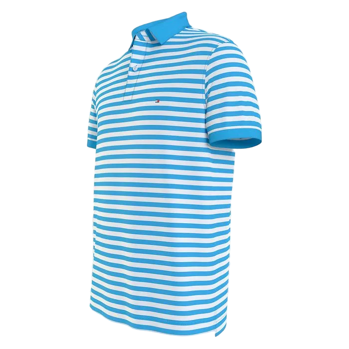 CAMISETA POLO MASCULINA TMH LISTRADA REGULAR FIT