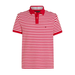 CAMISETA POLO MASCULINA TMH LISTRADA REGULAR FIT