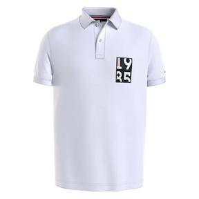 CAMISETA POLO MASCULINA TMH BADGE LOGO 1985 REGULAR FIT