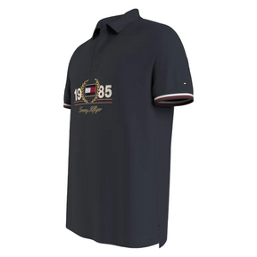 CAMISETA POLO MASCULINA TMH LOGO 1985 BORDADO REGULAR FIT