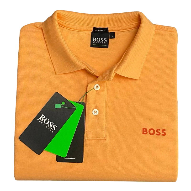 CAMISETA POLO MASCULINA HBOSS MONOCROMÁTICA