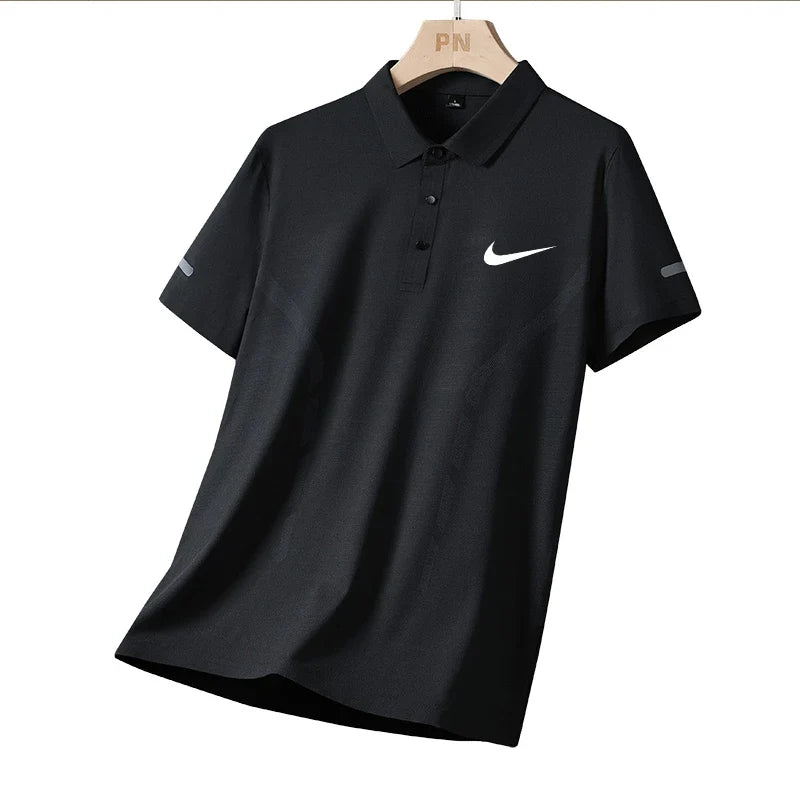 CAMISETA POLO MASCULINA NI KE DE SEDA