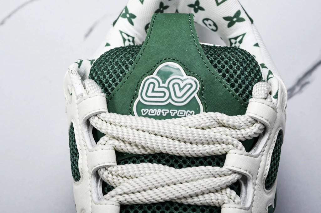 Tênis Louis Vuitton LV Skate Sneaker Green -  Com Caixa da LV