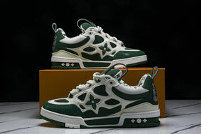 Tênis Louis Vuitton LV Skate Sneaker Green -  Com Caixa da LV