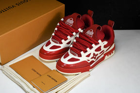 Tênis Louis Vuitton LV Skate Sneaker Red -  Com Caixa da LV