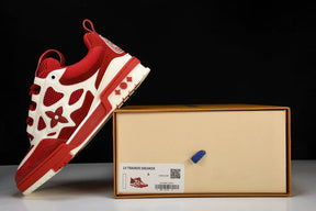 Tênis Louis Vuitton LV Skate Sneaker Red -  Com Caixa da LV