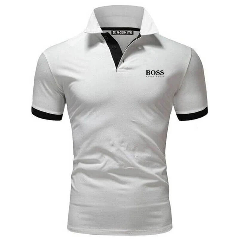 CAMISETA POLO MASCULINA HBOSS CLÁSSICO VERÃO